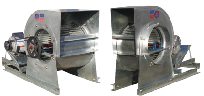 SI/DI/DIT Aero Ventiladores Centrífugos ATC - Turbinas con Álabes Curvos Adelantados